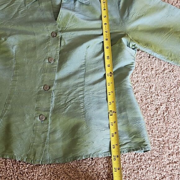 Vintage Worthington 100% silk blouse - Picture 7 of 10